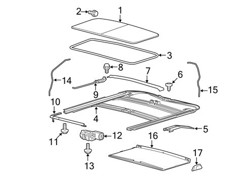 Ford Fusion Sunroof Parts