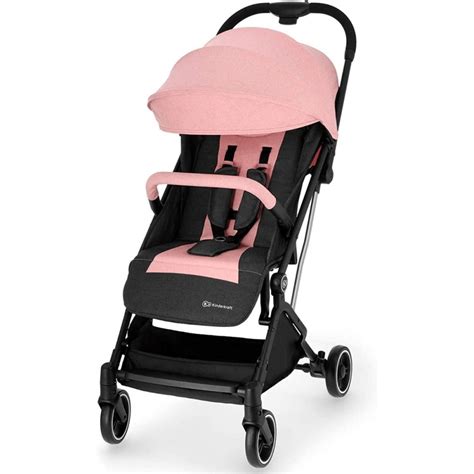 Kinderkraft Indy Pushchair | Pink | Compact Fold Stroller | Baby Travel