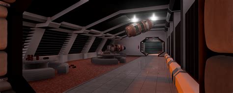 Spaceship Interior — polycount