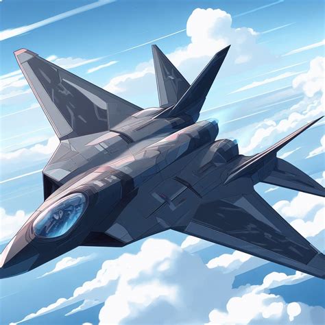 A futuristic stealth fighter jet 5 by Jesse220 on DeviantArt