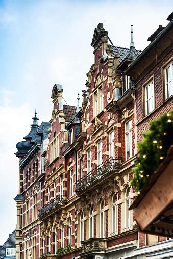 Old Town Buildings In Aachen Germany Stock Photo - Download Image Now - Aachen, Ancient, Antique ...