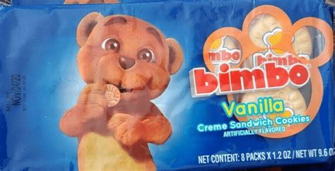 Bimbo Vainilla Cookies (24pks x 8) - ARDesserts