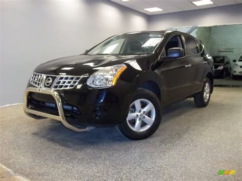 2010 Wicked Black Nissan Rogue S AWD 360 Value Package #52809348 Photo ...