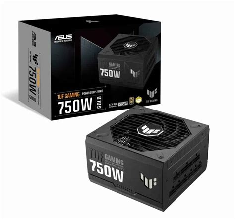 ASUS TUF-GAMING-750G 750W 80 Plus Gold Fully Modular PSU, Japanese Capacito | Dream PC