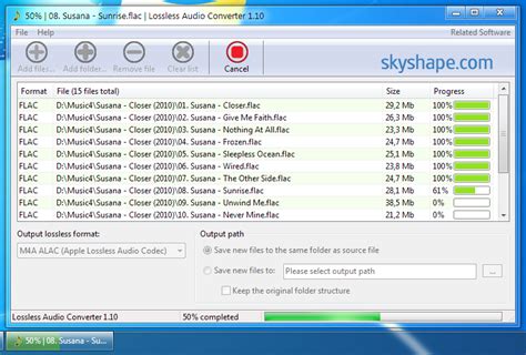 Lossless Audio Converter is an utility for converting between most popular lossless audio ...