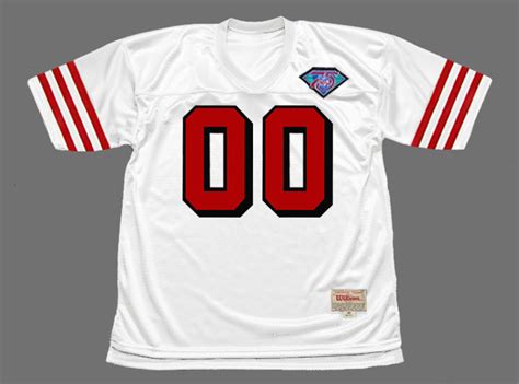 SAN FRANCISCO 49ers 1994 Throwback Away NFL Jersey Customized "Any Name ...