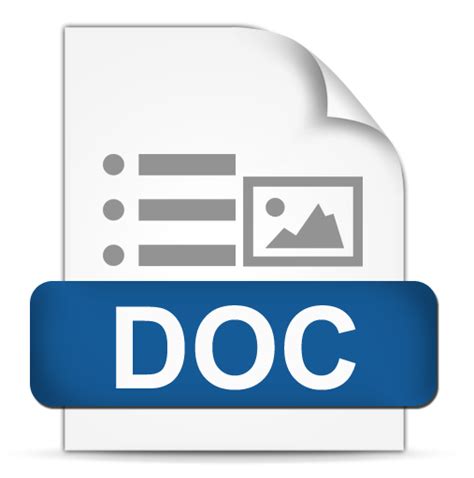 File Format Doc Icon, PNG ClipArt Image | IconBug.com