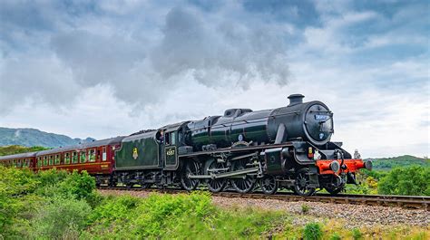 The Jacobite Steam train journey from Fort William to Mallaig.