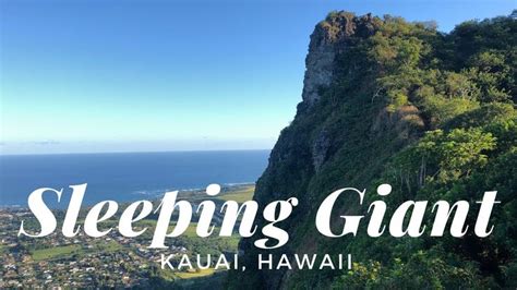 Hiking Kauai | Sleeping Giant (Nounou)