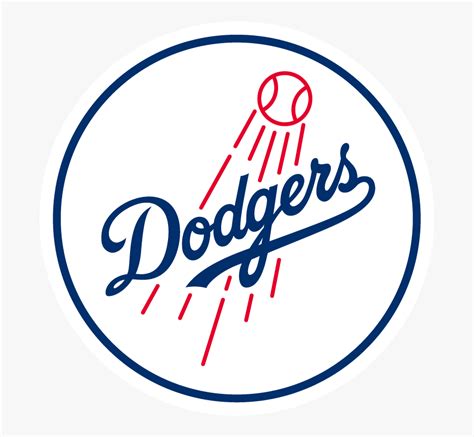 Los Angeles Dodgers Circle , Free Transparent Clipart - ClipartKey