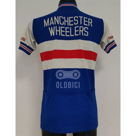 Authentic and worn jersey by Mike Williams Team Manchester Wheelers - OLDBICI