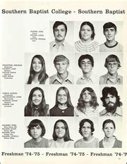 Southern Baptist College - Southerner Yearbook (Walnut Ridge, AR ...