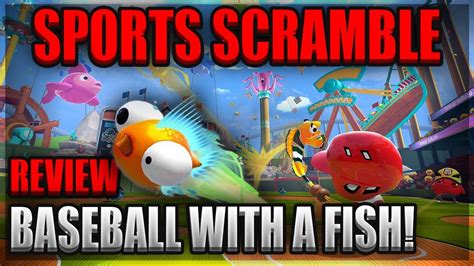 Sports Scramble | Review | Play Baseball With A Fish! - YouTube