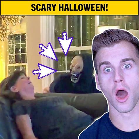 Reacting To Some Completely CRAZY Halloween Pranks! | Reacting To Some Completely CRAZY ...