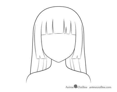 How to Shade Anime Hair Step by Step - AnimeOutline Anime Curly Hair ...