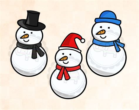 Country Snowman Clipart | Free download on ClipArtMag