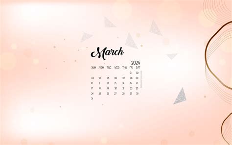 March 2024 Desktop Wallpaper Calendar - CalendarLabs