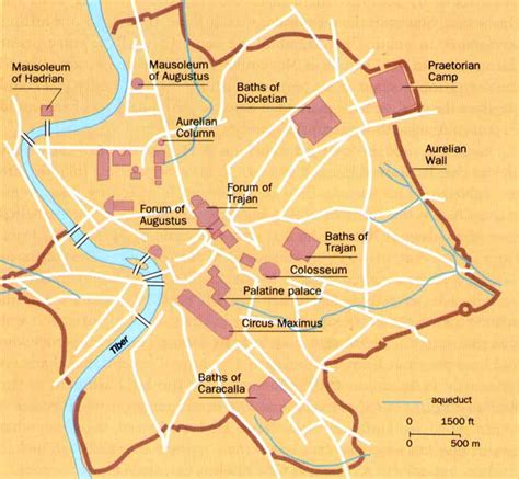 Art History by Laurence Shafe, Map and model of Rome