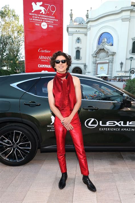 Timothée Chalamet Hits Premiere in Red Backless Top, Matching Pants ...