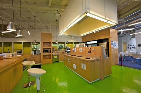 Mini-kitchen in Google's Mountain View headquarters, which is known as ...