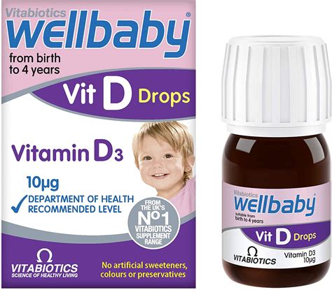 Vitabiotics Wellbaby Vit D Drops – 30ml – BabyPro