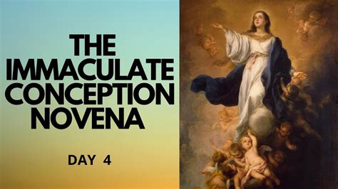 Day 4 - IMMACULATE CONCEPTION NOVENA | 9-Day Novena Prayer | Catholic ...