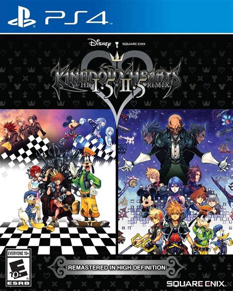 Kingdom Hearts HD 1.5 + 2.5 Remix box art - Gematsu