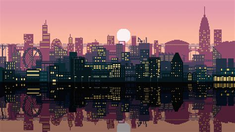 City Pixel Art Wallpapers - Top Free City Pixel Art Backgrounds - WallpaperAccess