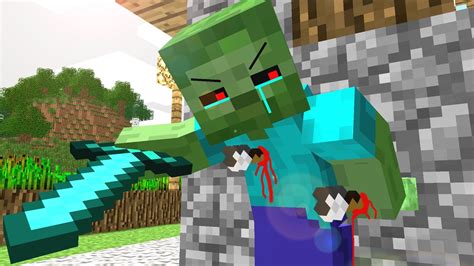 Minecraft Korku Haritası - Katil Zombi - YouTube