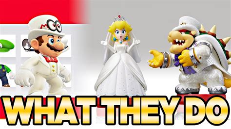 Top 73+ imagen amiibo super mario odyssey mario peach bowser wedding ...