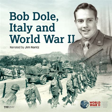 Bob Dole, Italy and World War II-Coming Soon! - WWII Foundation