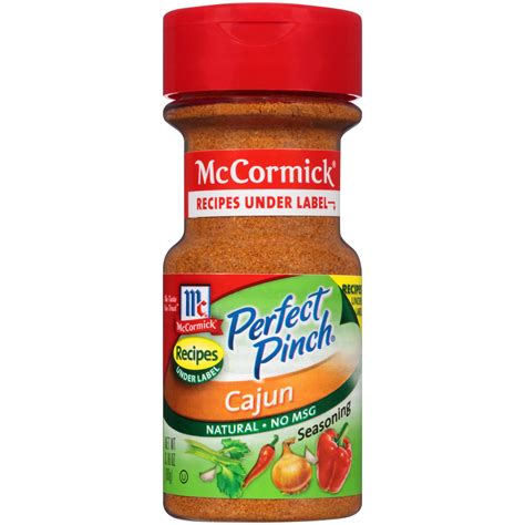 McCormick Perfect Pinch Cajun Seasoning, 3.18 oz - Walmart.com