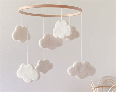 Cloud Nursery, Cloud Baby Mobile - Etsy