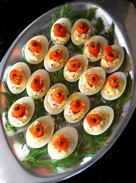 Best Smoked Salmon Deviled Eggs | Cooking On The Weekends