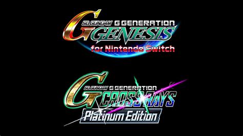 SD Gundam G Generation Genesis for Switch and SD Gundam G Generation ...