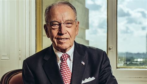 Senator Chuck Grassley Sets the Financial Agenda