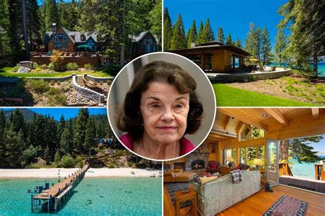 Dianne Feinstein lists $41M Lake Tahoe estate