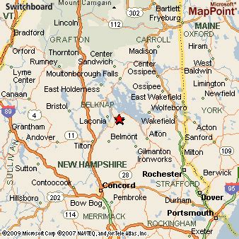 Where is Gilford, New Hampshire? see area map & more