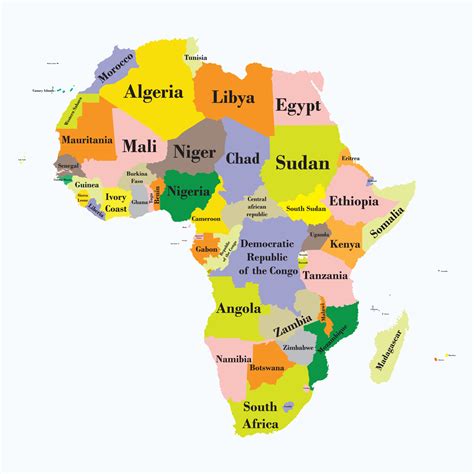 Map Of African Regions