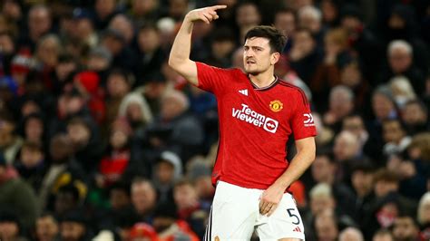 Harry Maguire will miss Man United's game at Liverpool because of ...