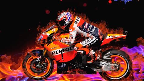 Download Motorcycle Racing Sports HD Wallpaper