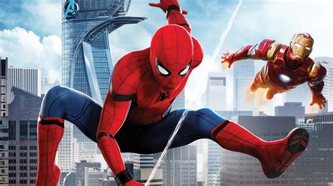 Spider Man Homecoming Iron Man 2017 Movies HD Wallpaper Preview | 10wallpaper.com