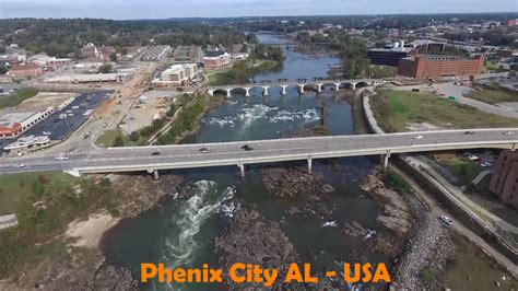 Phenix City Alabama Map - United States