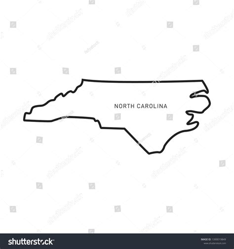 2,861 North carolina outline vector Images, Stock Photos & Vectors ...