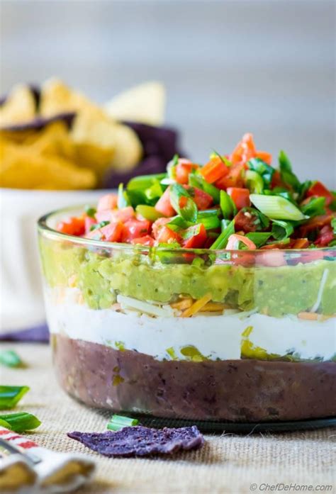 7 Layer Mexican Dip Recipe | ChefDeHome.com