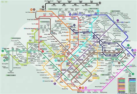 Lrt map - Lrt map Singapore (Republic of Singapore)