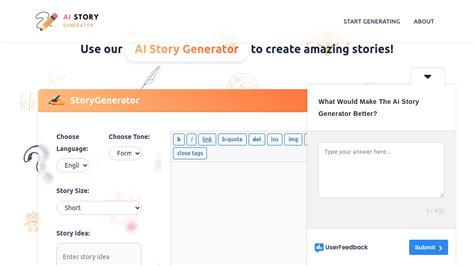 AI Story Generator