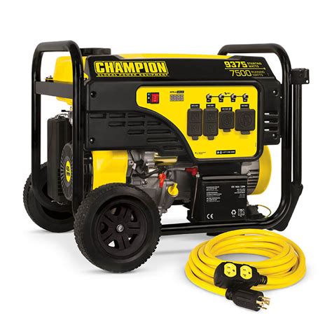 Champion 7500-Watt Generator with Cord | Overton's