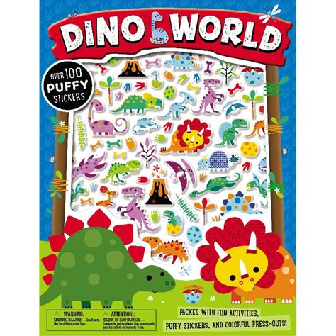 Dino World Puffy Stickers Staffs of Make Believe Ideas - Jarir.com KSA