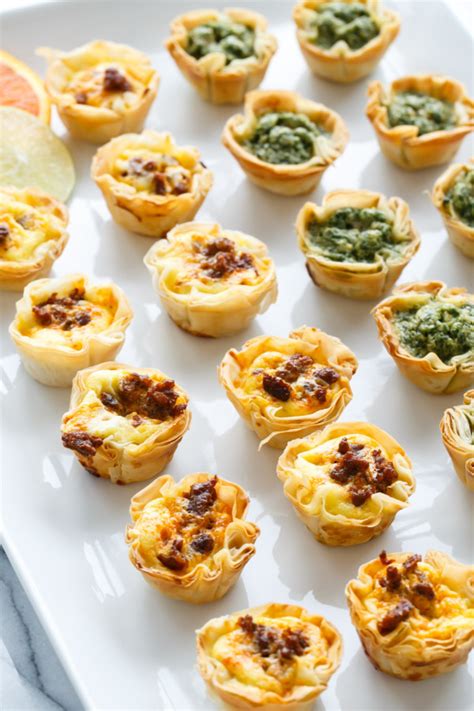 frozen mini quiches